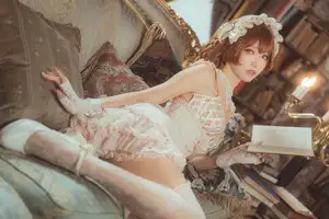 Coser Ely_eee: Mysterious Book Witch in the Ancient Library - image 17