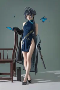 Shi Liang Yu Blue Archive Ryuge Kisaki Cosplay 25P Gallery - image 0