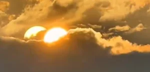 Rare Atmospheric Phenomenon: 'Two Suns' Appear Over Hanoi’s West Lake - image 5