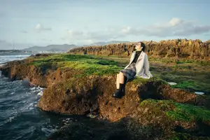 Discover Hon Do: Lush Green Moss Beach and Majestic Sea Cave, a Mesmerizing Landscape in Khanh Hoa. - image 3
