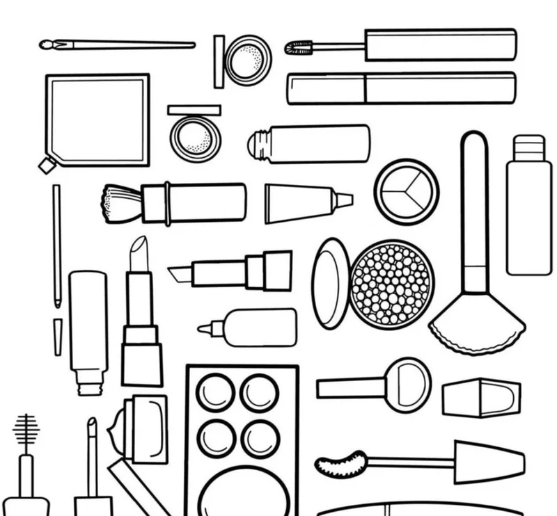 99+ Creative Makeup Coloring Pages for Kids: Fun, Easy, and Printable Designs
