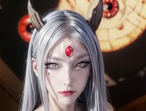 Stunning AI Reimagining of Kaguya Otsutsuki from Naruto with Soulful Eyes - image 4