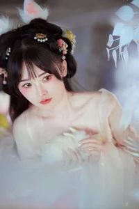 Exquisite Visual Artistry Featuring Xiao Yu in YiTuYu Art Language Vol.5626 - image 5