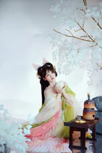 Exquisite Visual Artistry Featuring Xiao Yu in YiTuYu Art Language Vol.5626 - image 3