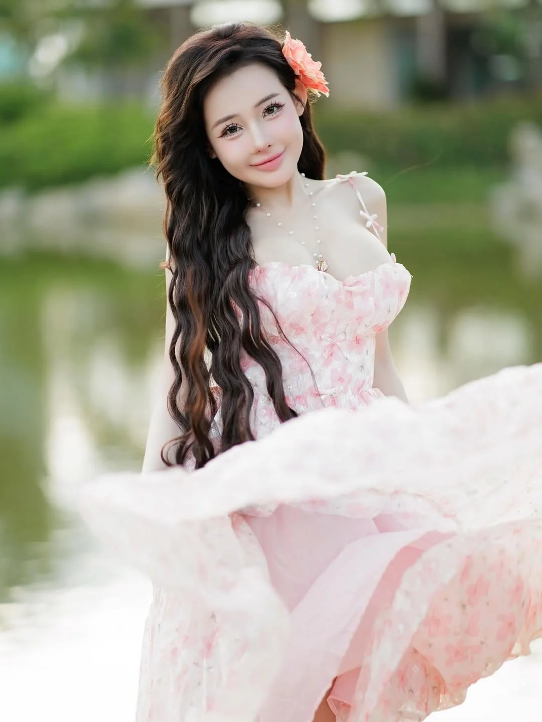 Ngan 98 Stuns in Feminine Style: A Bold Fashion Statement That Captures Attention