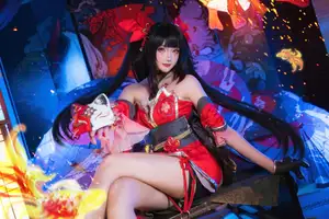 Coser Gua Xi Jiang as Honkai Star Rail's Sparkle: Mysterious Charm (21P) - image 0