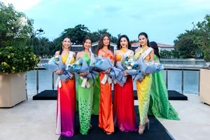 Miss Universe Vietnam 2023 Bikini Show: Emma Lê and Lệ Nam Highlights - image 4