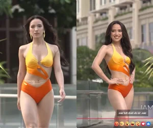 Miss Universe Vietnam 2023 Bikini Show: Emma Lê and Lệ Nam Highlights - image 11