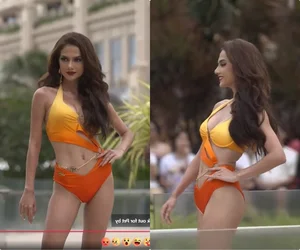 Miss Universe Vietnam 2023 Bikini Show: Emma Lê and Lệ Nam Highlights - image 5