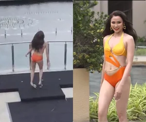 Miss Universe Vietnam 2023 Bikini Show: Emma Lê and Lệ Nam Highlights - image 6