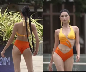 Miss Universe Vietnam 2023 Bikini Show: Emma Lê and Lệ Nam Highlights - image 7
