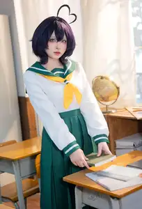 Coser Qing Shui You Nai Transforms into Utena Hiiragi JK from Gushing over Magical Girls - Pure, Adorable & Captivating - image 6