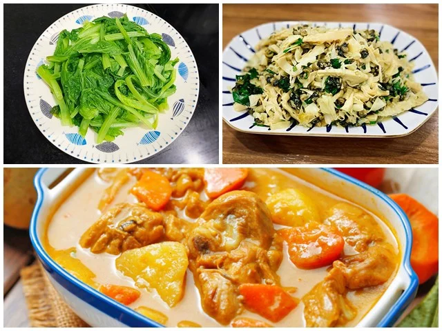 Healthy Dinner Guide: A Nutritious 3-Dish Menu for the Whole Family