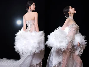 Dilraba Dilmurat and Top Stars Dazzle on the Glamorous Vogue Red Carpet - image 10