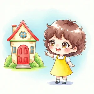 Beautiful and Simple House Drawing Ideas for Beginners and Kids - image 10