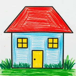 Beautiful and Simple House Drawing Ideas for Beginners and Kids - image 13