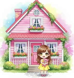 Beautiful and Simple House Drawing Ideas for Beginners and Kids - image 7