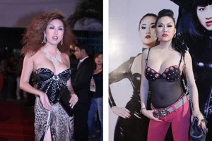 Phi Thanh Van Graceful Red Carpet Move to Avoid Wardrobe Malfunction - image 9