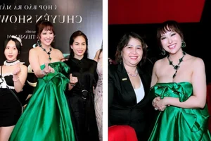 Phi Thanh Van Graceful Red Carpet Move to Avoid Wardrobe Malfunction - image 11