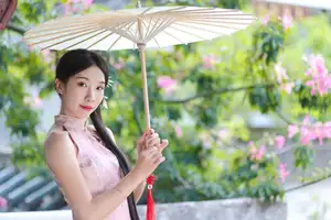Elegant Chu Yin Asian Beauty in Qipao YiTuYu Art Language Vol.8675 - image 7