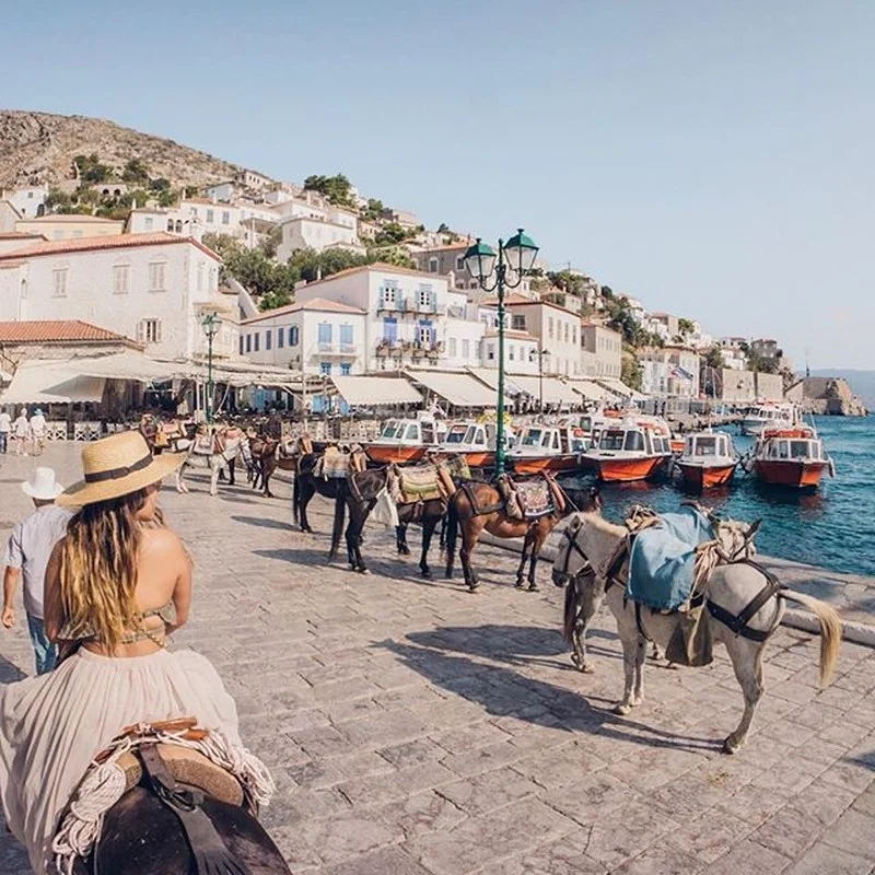 Exploring a Pristine Car-Free Island Where Animals Rule Transportation