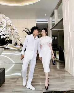 Huong Baby Showcases Elegant Wedding Guest Style While Respecting the Bride’s Spotlight - image 9