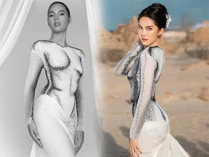 Catriona Gray Wears Ngoc Trinh Designer Outfit in Ultimate Fashion Clash - image 1