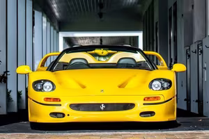 Vibrant Yellow Ferrari F50: Witness the World's Most Expensive Supercar Breaking Auction Records, Valued Over $9 Million! - image 1