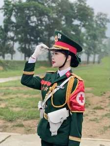 Stunning Vietnamese Female Soldier Captivates Audience During the April 30th Military Parade - image 0
