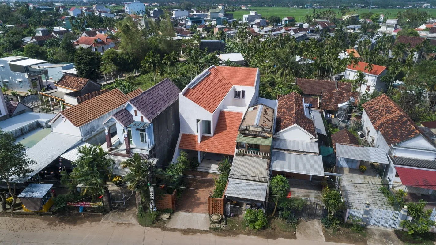 Stunning Red-Tiled Roof Houses in Quang Nam Featured in US Media