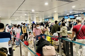 Travel Chaos: Tan Son Nhat Airport Crowded Ahead of Tet Holiday - image 4