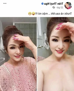 Comedian Thuy Nga Sparks Controversy with Bold Social Media Photos and Strong Response to Critics - image 5