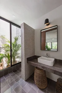 Modern 2-Story 86m2 Tropical Resort House with Mini Pool - image 16