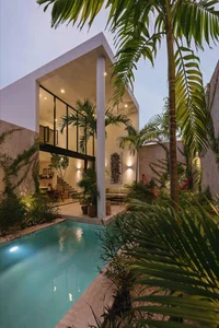 Modern 2-Story 86m2 Tropical Resort House with Mini Pool - image 8