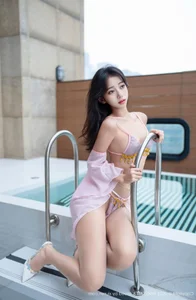 Elegant Purple Fashion Portraiture: Shi An An Featured in XingYan Star Face Vol.430 – A Captivating 82-Image Professional Photography Series - image 20