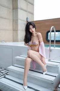 Elegant Purple Fashion Portraiture: Shi An An Featured in XingYan Star Face Vol.430 – A Captivating 82-Image Professional Photography Series - image 37