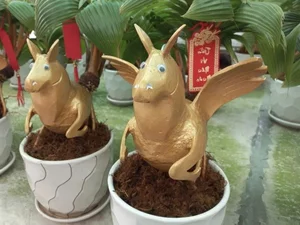 Horse-Shaped Coconut Bonsai Trends Ahead of Tet Binh Ngo 2026 - image 1