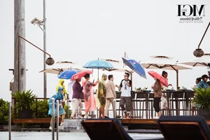 Miss Grand International 2023 Contestants Shine in Rainy Swimsuit Performance - image 6