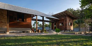 Stunning Open-Concept Wooden House Design in Thailand - image 1