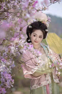 Ethereal Beauty Under Blossoms - YiTuYu Vol.8918 Jiu Shi Jiao Mei Nan A - image 19
