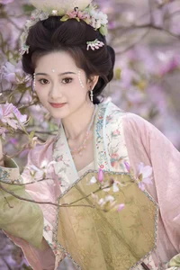 Ethereal Beauty Under Blossoms - YiTuYu Vol.8918 Jiu Shi Jiao Mei Nan A - image 15