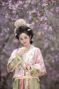 Ethereal Beauty Under Blossoms - YiTuYu Vol.8918 Jiu Shi Jiao Mei Nan A - image 4