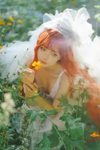 Coser Chunmomo | Ethereal Bride in a Dreamy Flower Garden Wedding Dress - image 29