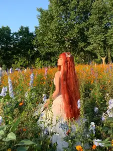 Coser Chunmomo | Ethereal Bride in a Dreamy Flower Garden Wedding Dress - image 25