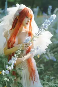 Coser Chunmomo | Ethereal Bride in a Dreamy Flower Garden Wedding Dress - image 21