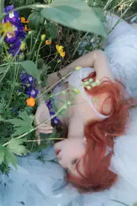 Coser Chunmomo | Ethereal Bride in a Dreamy Flower Garden Wedding Dress - image 13