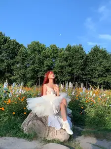 Coser Chunmomo | Ethereal Bride in a Dreamy Flower Garden Wedding Dress - image 19