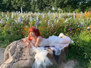 Coser Chunmomo | Ethereal Bride in a Dreamy Flower Garden Wedding Dress - image 28