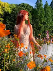 Coser Chunmomo | Ethereal Bride in a Dreamy Flower Garden Wedding Dress - image 15
