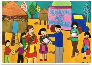 Inspiring Paintings Celebrating the Ho Chi Minh Communist Youth Union - image 22